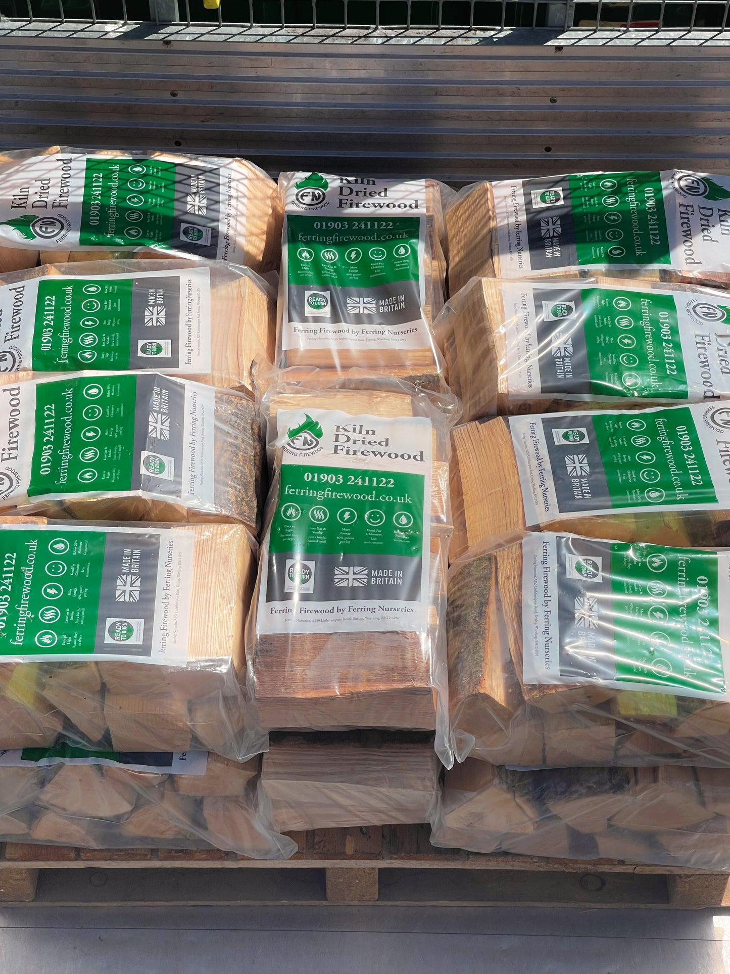 Kiln Dried Firewood Bags (20-Bags)