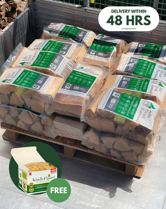 Kiln Dried Firewood Bags (20-Bags)