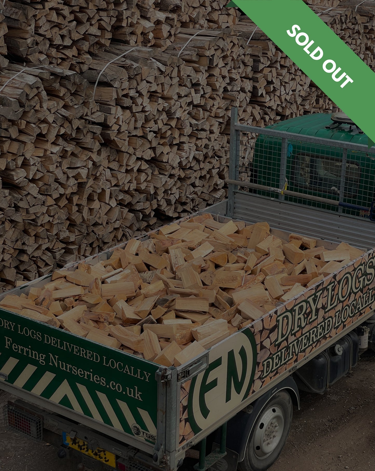 Seasoned Firewood Full Load - 2.5m