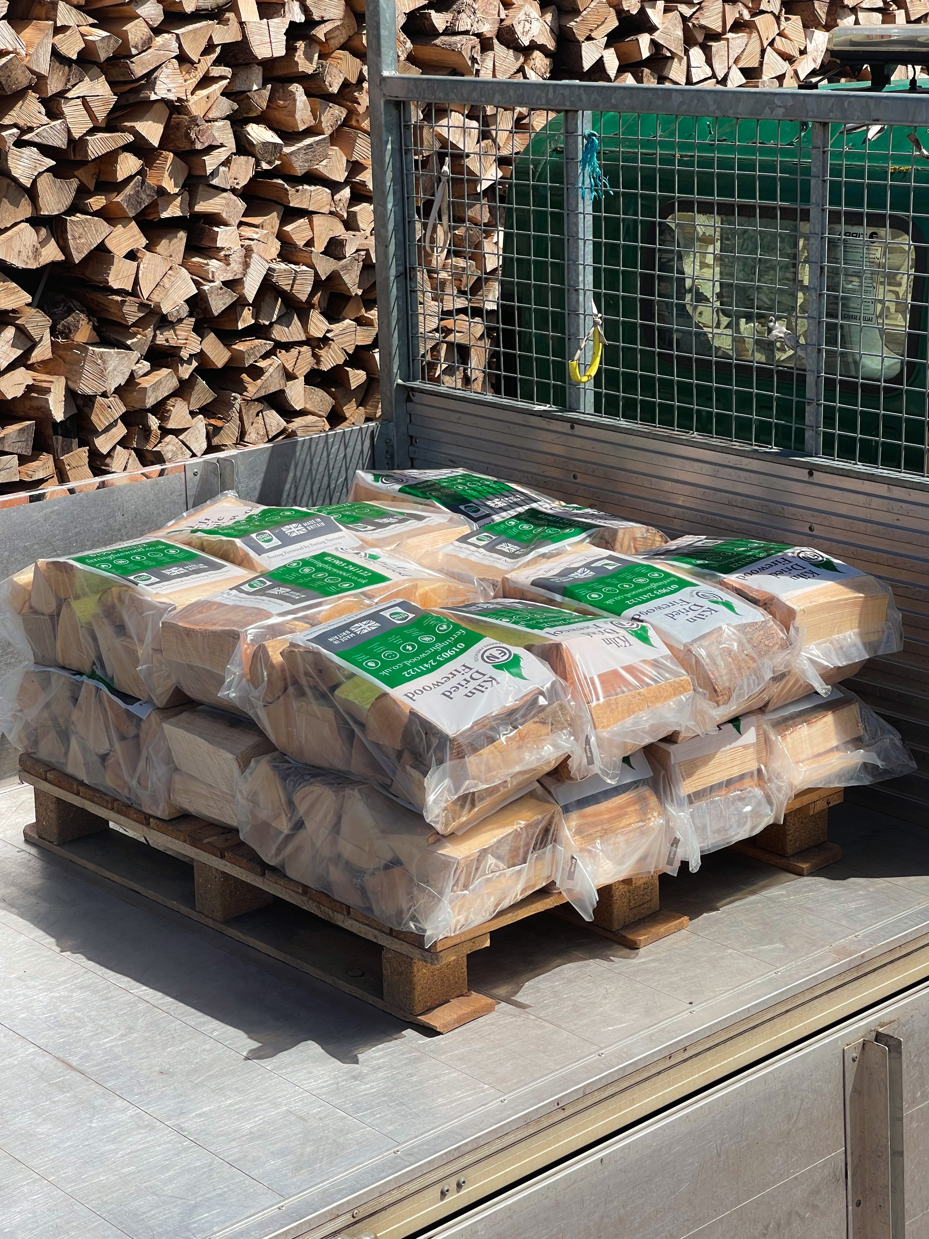 Kiln Dried Firewood Bags 20 Bags