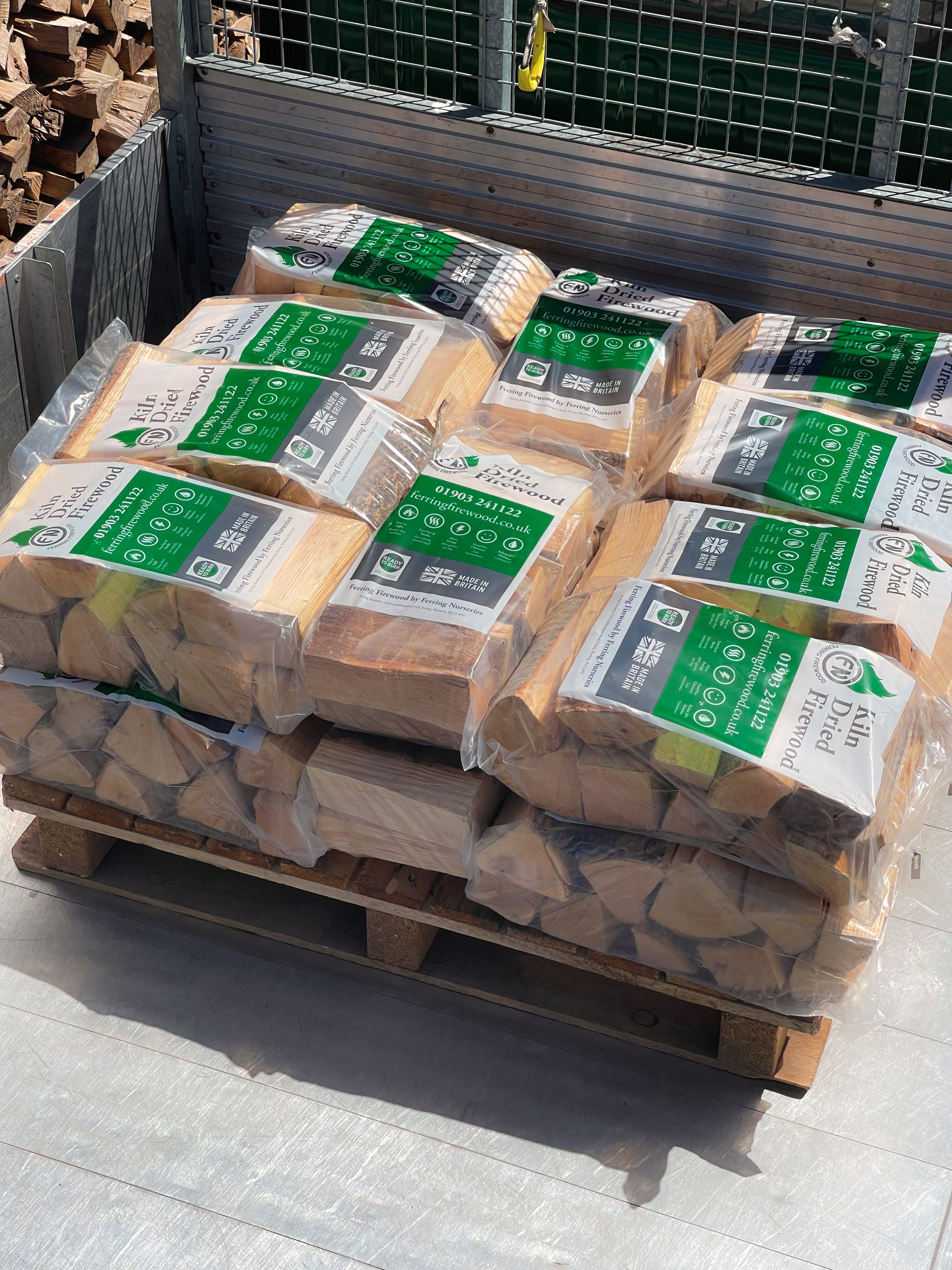 Kiln Dried Ash Firewood Logs Barrow BagsX4 220kg | Cozilogs